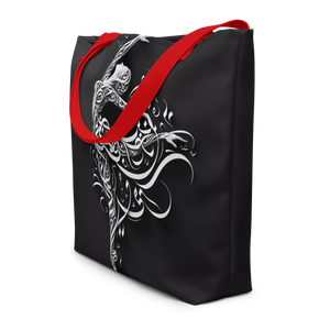 
                  
                    Ballet in Script arabic calligraphy loubna tote
                  
                