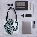 Empowerment in Elegance arabic calligraphy loubna tote