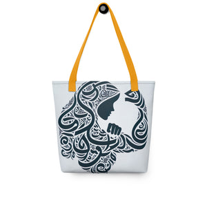 
                  
                    Empowerment in Elegance arabic calligraphy loubna tote
                  
                