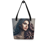 Inked Calligraphy calligraphy loubna tote