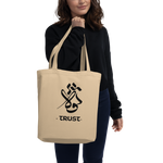 Trust arabic calligraphy loubna tote